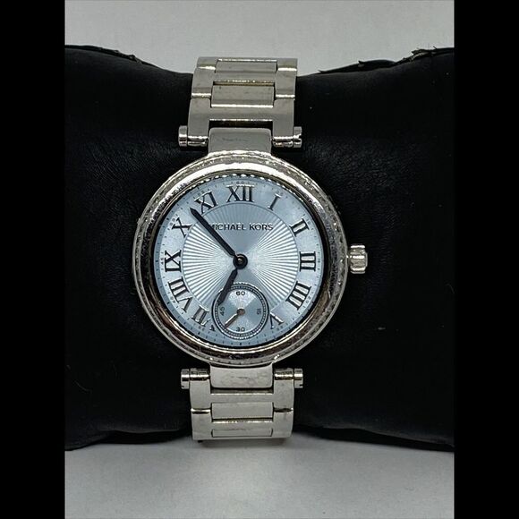 Michael Kors Skylar MK5988 Womens Stainless Steel Analog Dial Quartz Watch MP336 - Picture 3 of 12